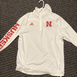 Nebraska Huskers Hooded Quarter Zip